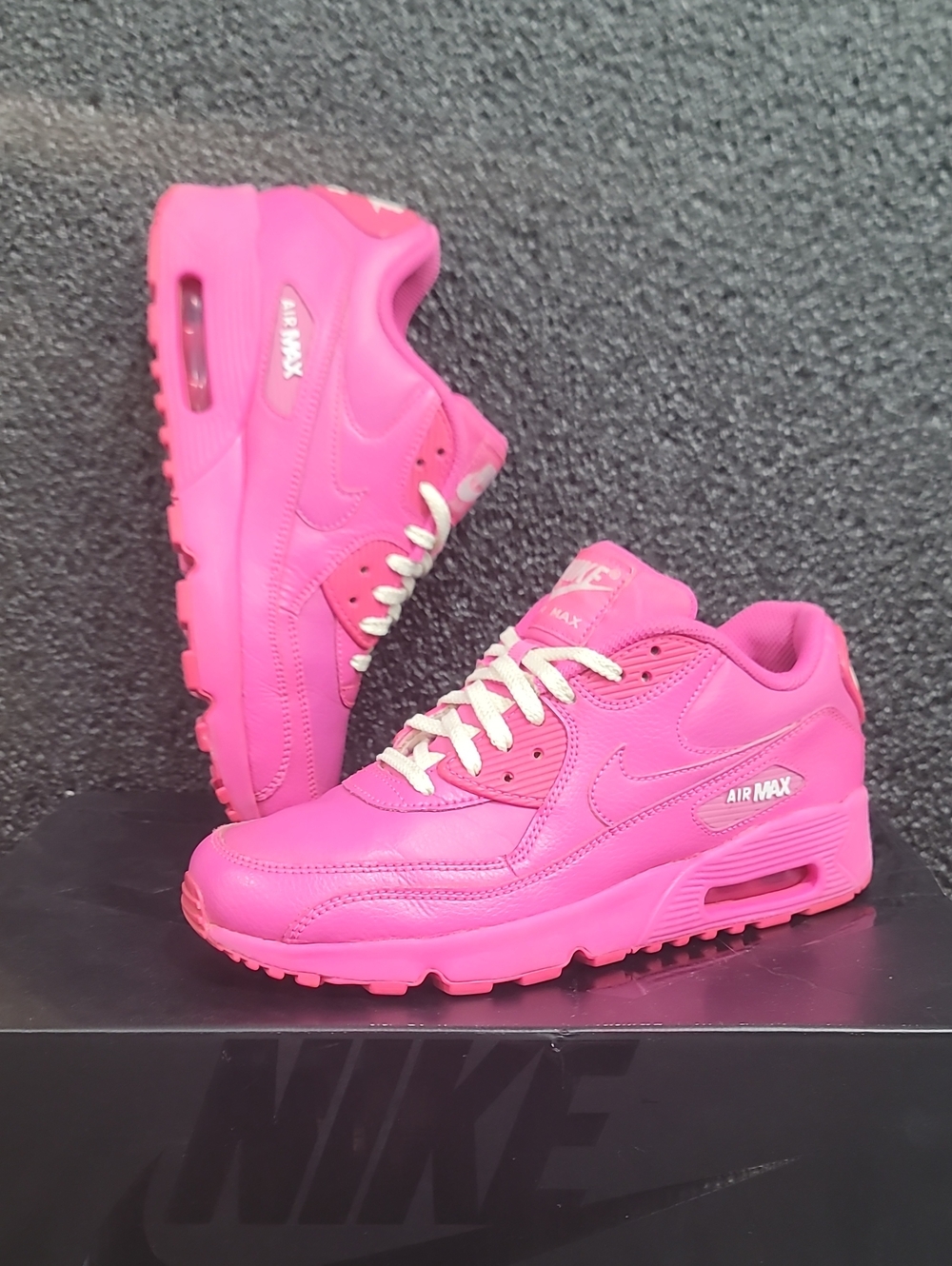 Nike Women's Bright Pink Air Max Sneakers